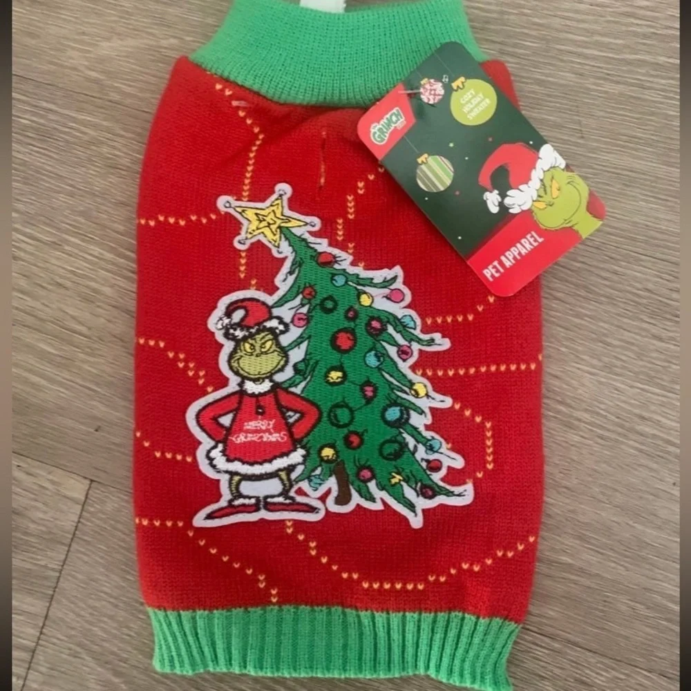 The grinch pet apparel XS